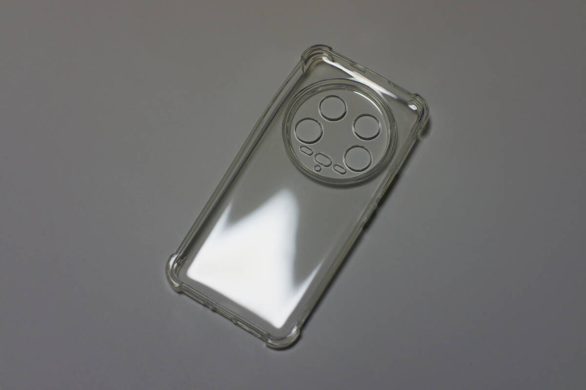 高品質クリアソフトケース　XIAOMI14ULTRA用 液晶保護フィルム付き　送料安い