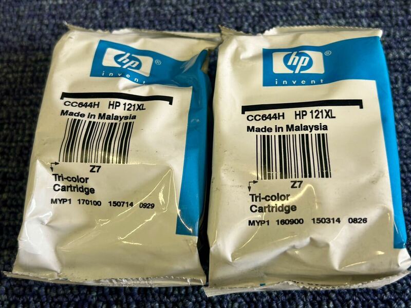 HP純正インク　HP121XL CC644H カラー(増量) 2個セット