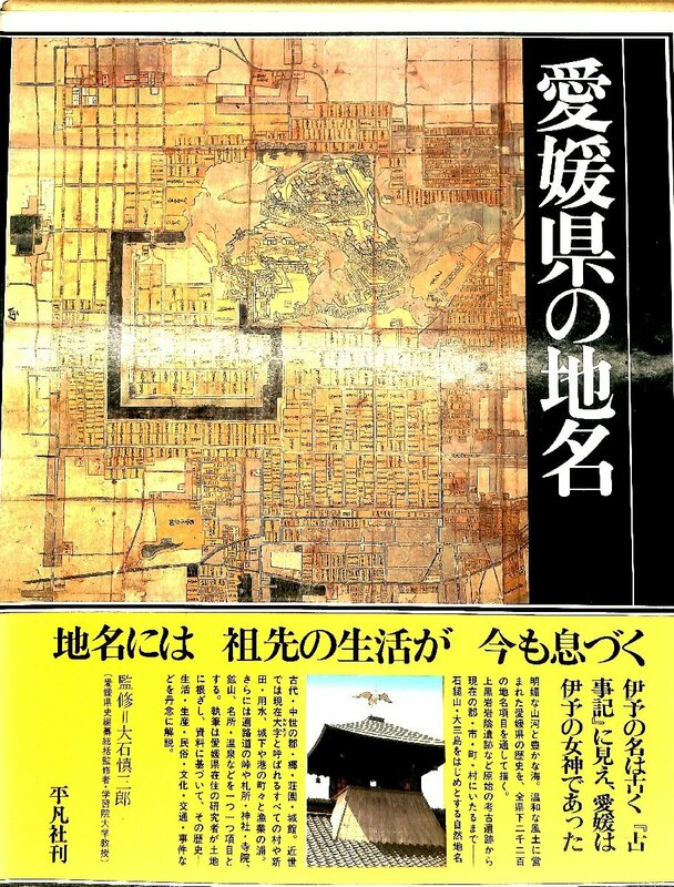 1980◆日本歴史地名大系 第39巻 愛媛県の地名 ◆大型本◆平凡社【AB24042402】