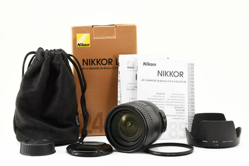 ★美品★ Nikon AF-S Nikkor 24-85mm F3.5-4.5 G ED VR ニコン レンズ ＃2476
