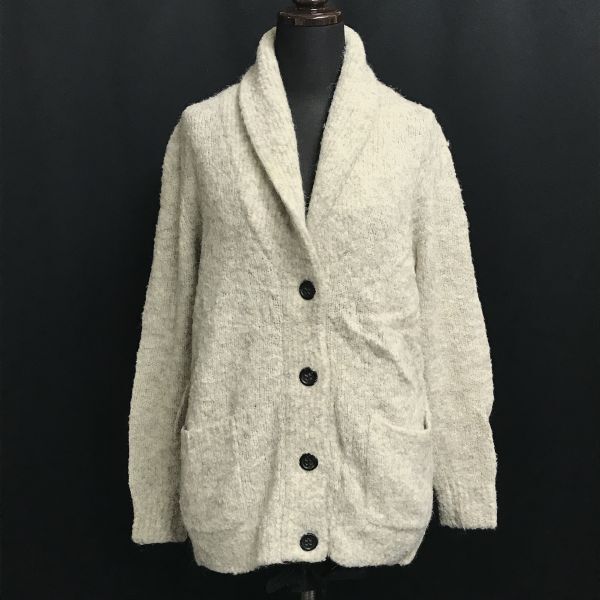 ジャーナルスタンダード★アルパカ混/ふわふわカーディガン【レディースF/ライトグレー】JOURNAL STANDARD/Coat/Jacket/Jumper◆BH613