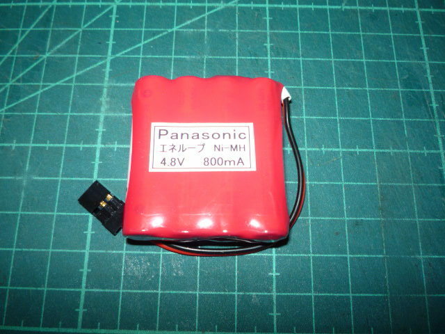 ☆JR受信機用、4.8V-800ｍＡ　パナエネループ・スポット溶接☆赤に変更になります。