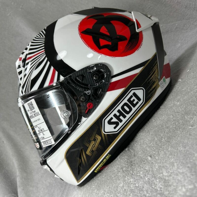 ★ SHOEI X-Fifteen MARQUEZ MOTEGI4 XLサイズ ショウエイ エックスフィフティーン マルケス モテギ4 ヘルメット レプリカ A60403-21