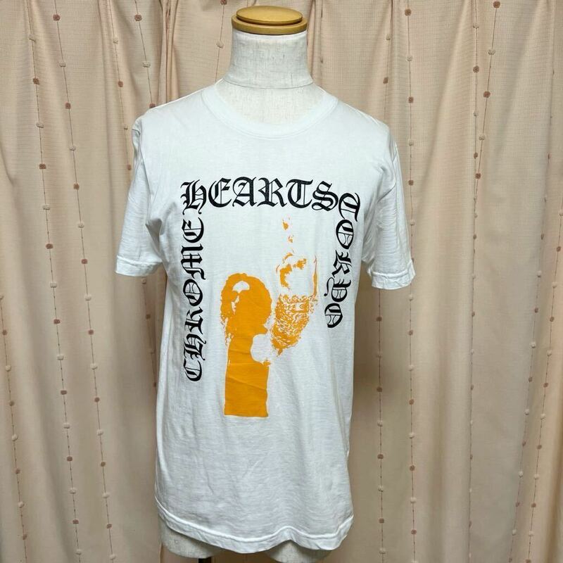 【美品】CHROME HEARTS クロムハーツ AOYAMA 20th Anniversary Tee 20周年記念 Tシャツ size M 限定品 国内正規品