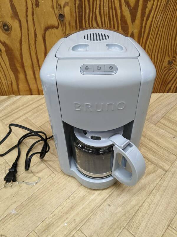 BRUNO BOE104 ブルーノ ミル付きコーヒーメーカー 2023年製 説明書