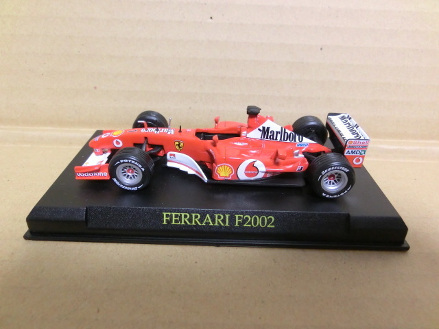 ★1/43アシェットフェラーリ 02' F2002 シューマッハ マルボロ