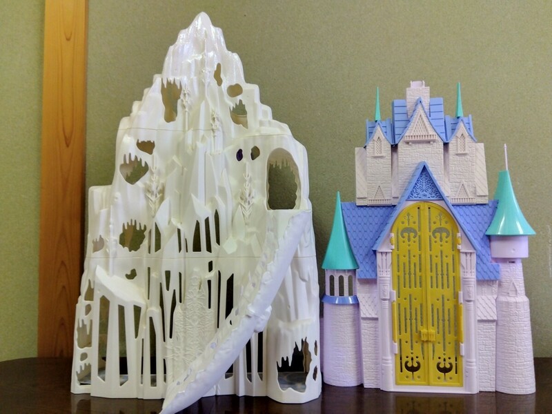ジャンク　アナのお城、氷の城　アナと雪の女王　ディズニー　玩具