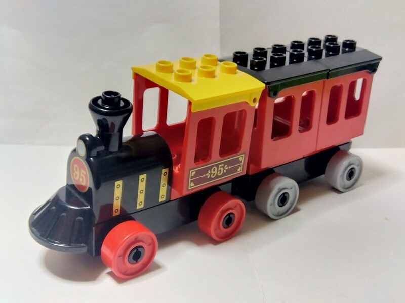 レゴデュプロ 　トレイン　機関車　列車　ディズニー　トイ・ストーリー　 パーツ 特殊ブロック 