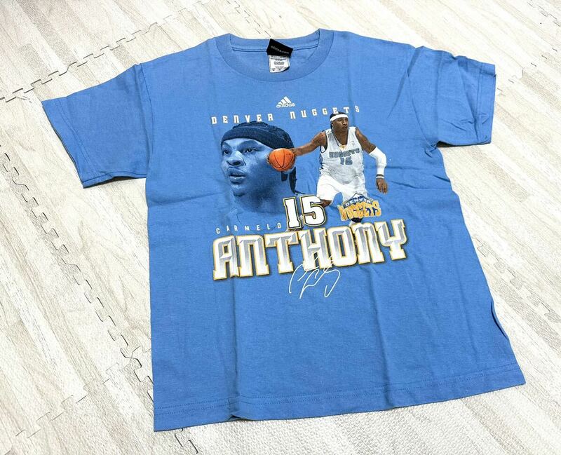 Carmelo Anthony Denver Nuggets Tシャツ メンズS Adidas NBA