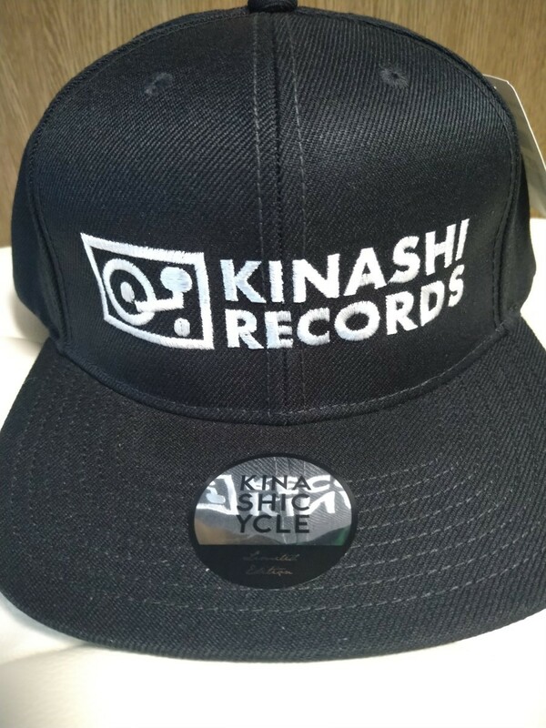 新品未使用！！木梨サイクル KINASHI RECORDS CAPキャップ　黒