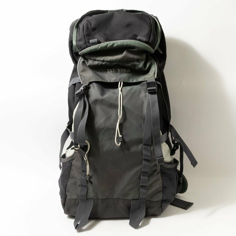 TATONKA タトンカ V1 eco EXPEDITION 60 バックパック ブラック 黒 グレー ナイロン メンズ 大容量 登山 トレッキング アウトドア bag 鞄