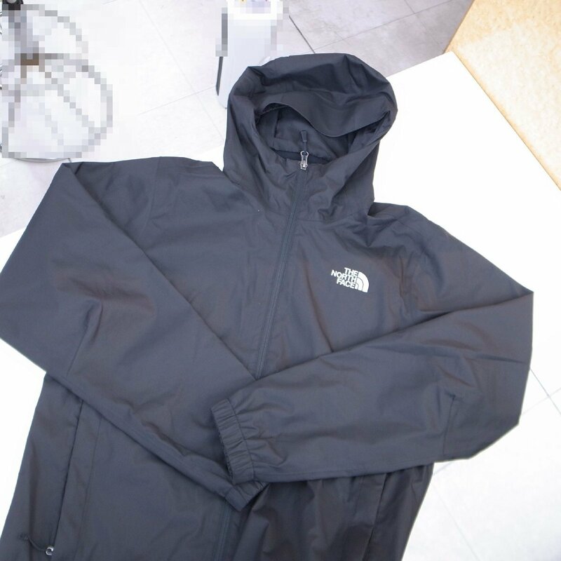 4491T【本物保証】 THE NORTH FACE ザノースフェイス マウンテンパーカー Sサイズ メンズ クエストジャケット ナイロン NF00A8AZ ブラック