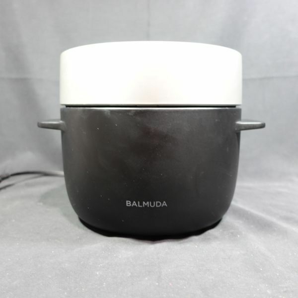 240403【現状品】BALMUDA バルミューダデザイン K03A-BK 炊飯器