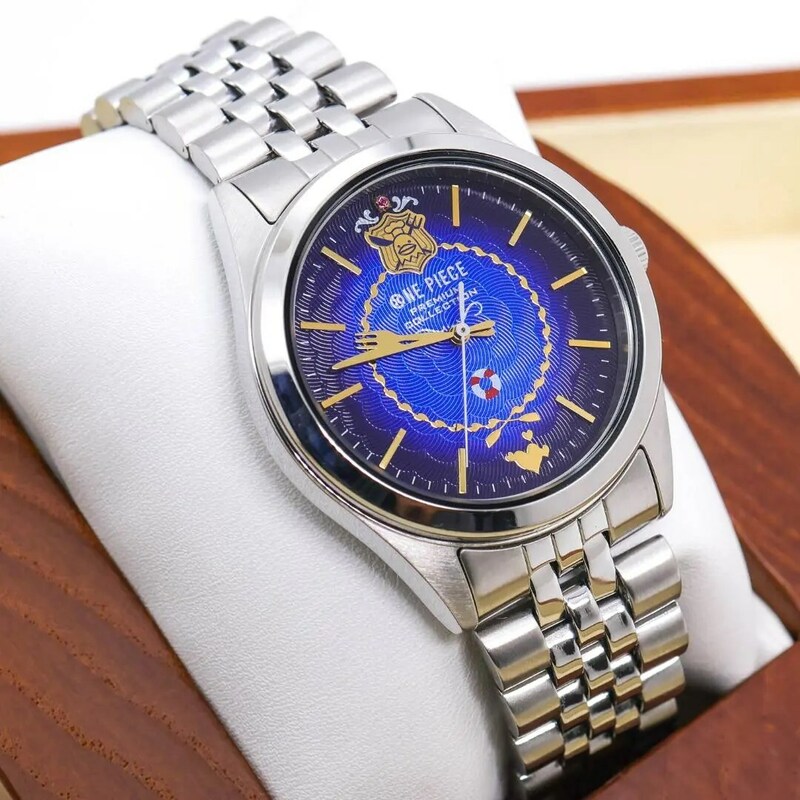 ◆美品 稼働 ワンピース 腕時計 オールブルー 世界限定999本 超希少 x