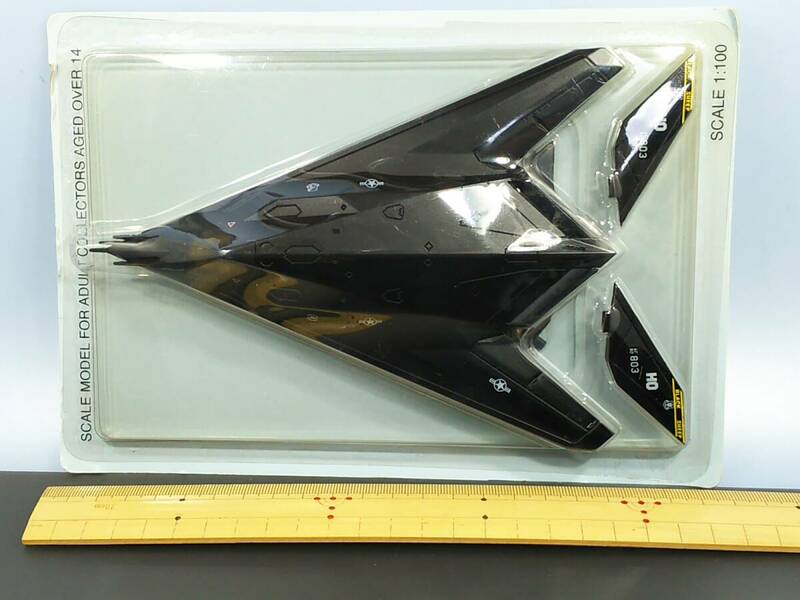 エアコンバット 1:100 #5 ロッキード マーチン F-117 ナイトホーク Lockheed Martin F-117 Nighthawk 未開封 送料410円 追跡可 匿名配送