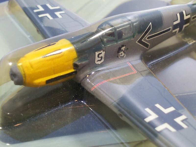 エアコンバット #20 1:100 メッサーシュミット Bf109 アドルフ ガーランド搭乗機 バトル オブ ブリテン 未開封 送料410円 同梱歓迎 追跡可
