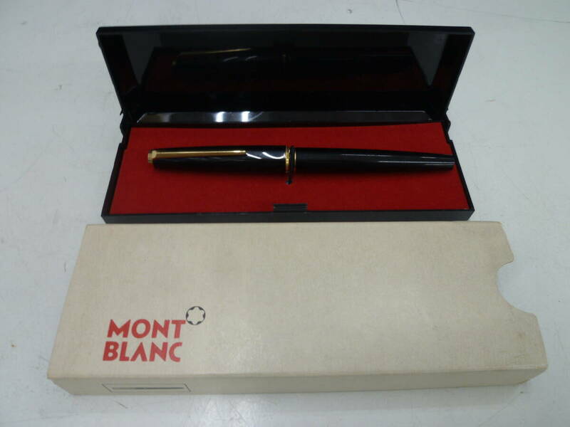 『アンティーク』MONTBLANC/モンブラン 万年筆 ペン先585刻印（14金/K14） ケース付き