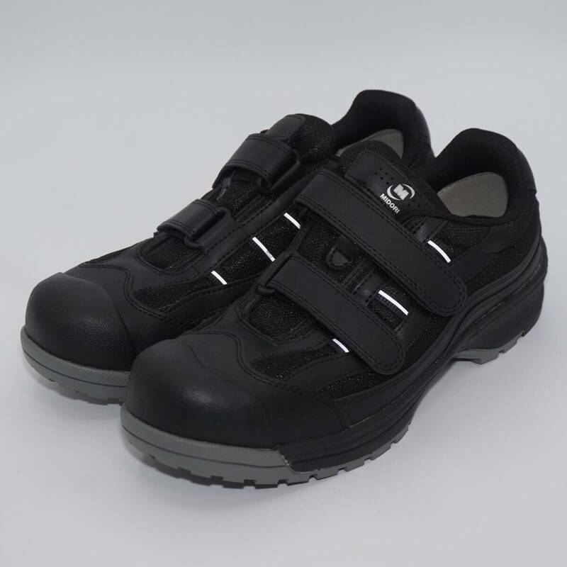 ミドリ安全靴　27.0cm　EEE　３E　黒　ブラック　JSAA認定　ミドリ安全　MIDORIANZEN　スニーカー 27cm　MPN-905　