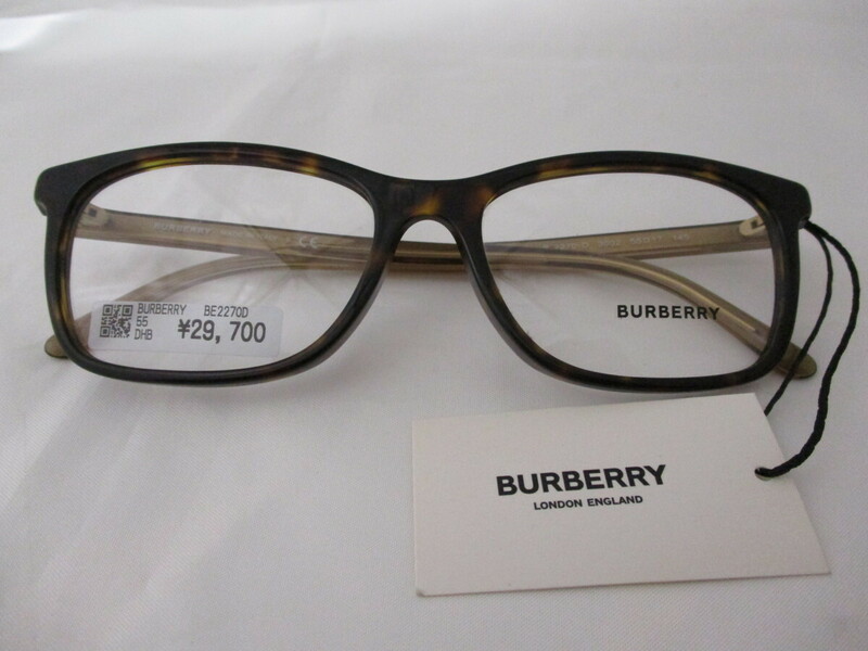 【新品未使用】バーバリー　BURBERRY　眼鏡　BE2270D 3002　メンズ・レディース