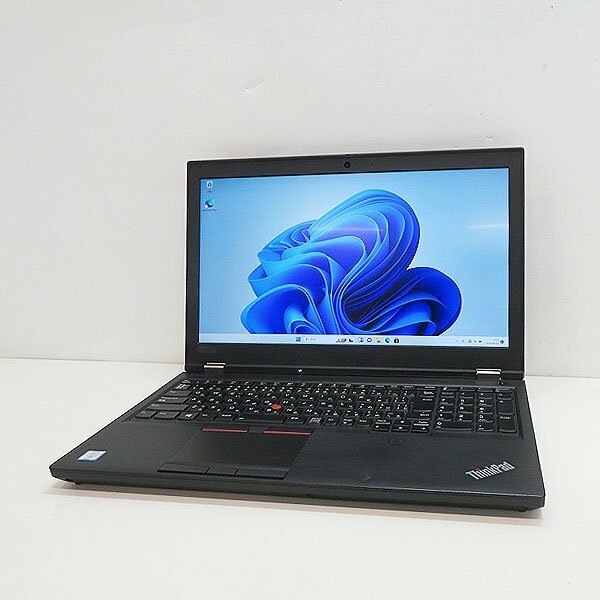 ▽Lenovo ThinkPad P53【Core i7-9850H 2.6GHz/メモリ16GB/SSD512GB (NVMe) /Quadro T2000/Win11-Pro/Webカメラ/AC付属】