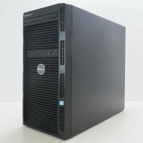 ◆DELL PowerEdge T130【Xeon E3-1270 v5(3.60GHz 4コア8スレッド)/32GB/4TBx4】