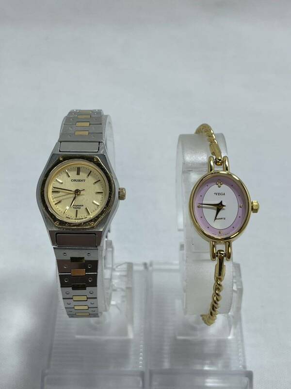 腕時計品 ORIENT オリエント・シチズン ベガ /レディース/ クォーツ/ 日本製/ 2点セットです。