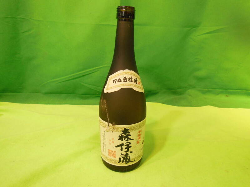 w240412-004B3 かめ壺焼酎 森伊蔵 空き瓶 720ml 空ボトル ボトルのみ 焼酎 日本 空瓶 空ビン 空びん