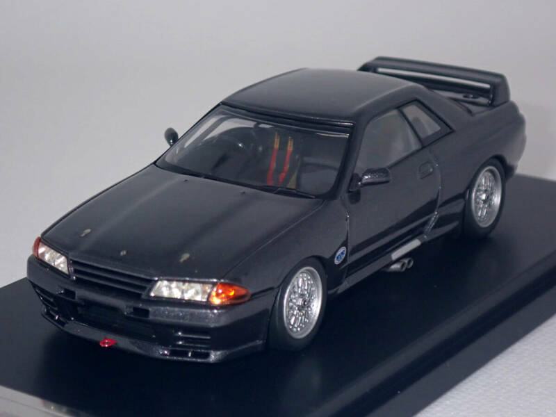 HPI racing 1/43 R32 GT-R スカイライン SKYLINE GROUP-A RACING ガングレー Gungray 8119