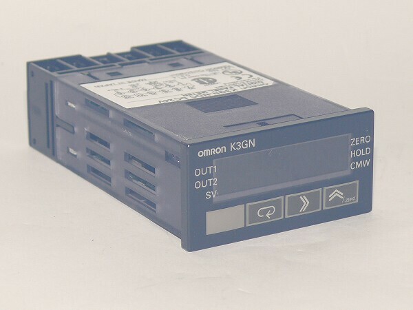 残数４■omron 小型デジタルパネルメータ K3GN K3GN-NDC DC24 直流電圧 直流電流 NPN入力 回転計 スピードメータ オムロン