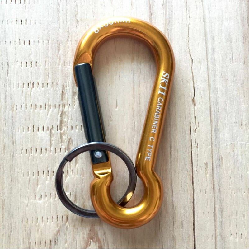 未使用 BEAMS Carabiner Keyling ビームス カラビナ キーリング付属 日本製 MADE IN JAPAN EDC OUTDDOR エブリデイキャリー アウトドア