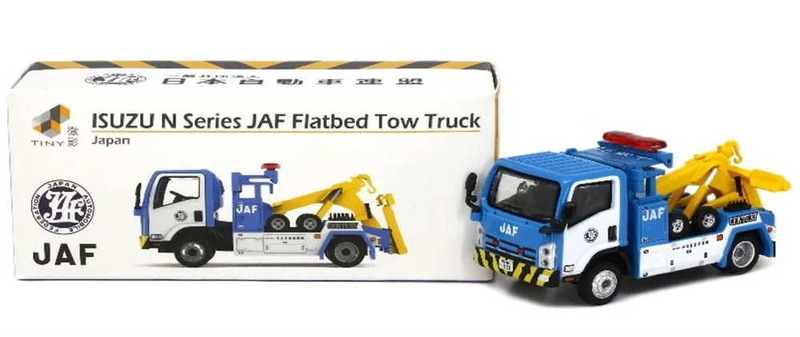 Tiny City タイニー JP11 いすゞ JAF レッカー車（日本自動車連盟）