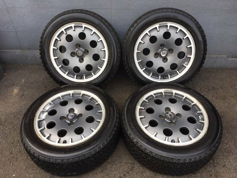 ランチア LANCIA デルタ HF インテグラーレ 16V 純正ホイール 15インチ 7J BRIDGSTONE BLIZZAK 205/50R15　(193)