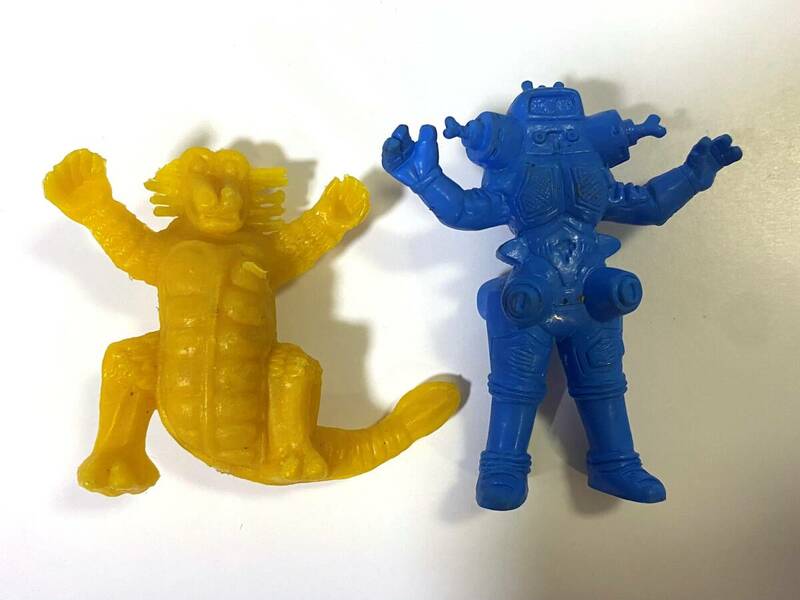 1967年 昭和レトロ 当時物 戦隊 怪獣 消しゴム プラスチック フィギュア ウルトラマン キングジョー/ビンテージ レトロ 玩具 食玩 雑貨/NL 