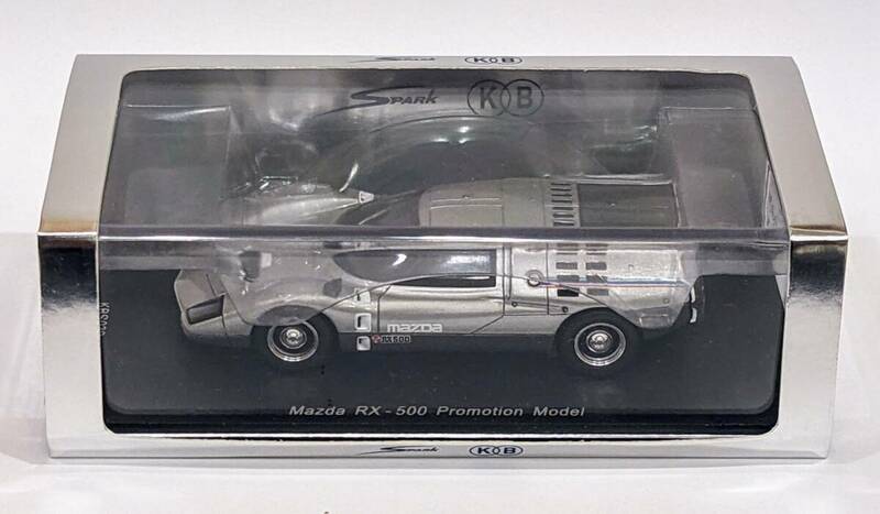スパーク　マツダ RX-500　プロモーションモデル　銀　コンセプトカー　箱付き