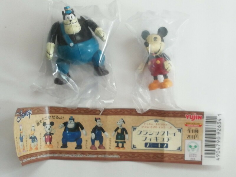 ミッキーマウス＆ピート セットで ディズニーキャラクターズ クラッシックトイフィギュア パート2