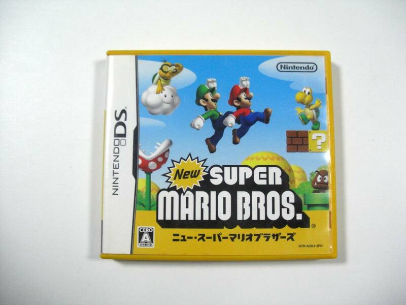 【即決・送料無料】ニュー・スーパーマリオブラザーズ ＤＳ New SUPER MARIO BROS. NINTENDO ニンテンドー【動作品】