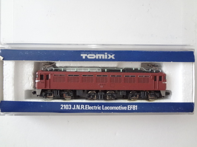 ★TOMIX 2103 国鉄EF81形 電気機関車 動作確認済み トミックス Nゲージ 鉄道模型 送料350円