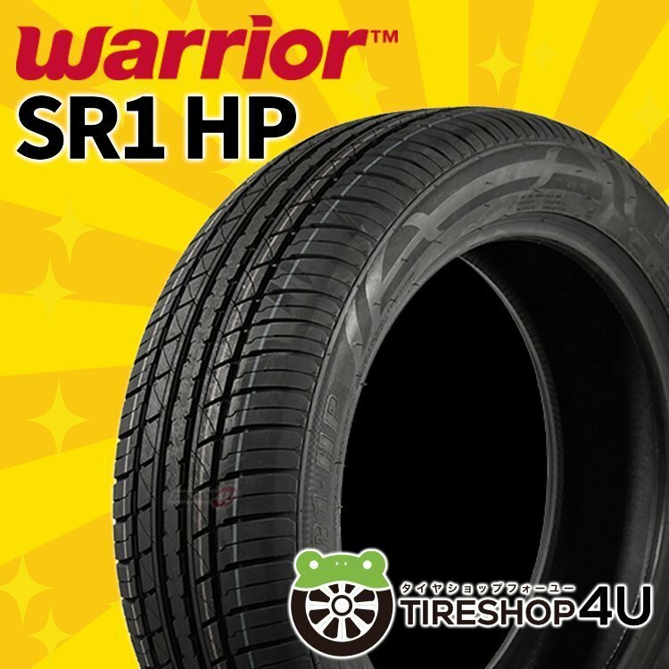 2022年製 Warrior SR1 HP 215/55R18 215/55-18 95H ウォーリアー ウォーリア サマー ラジアル 新品 タイヤ 4本送料税込19,998円~