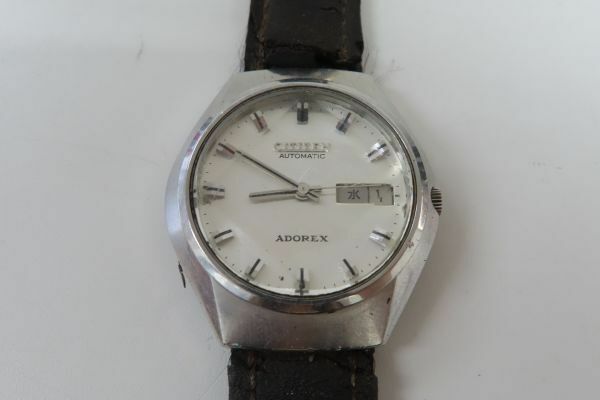 1246/dt/04.18 CITIZEN シチズン ADOREX AUTOMATIC 腕時計 4-385209K メンズ腕時計