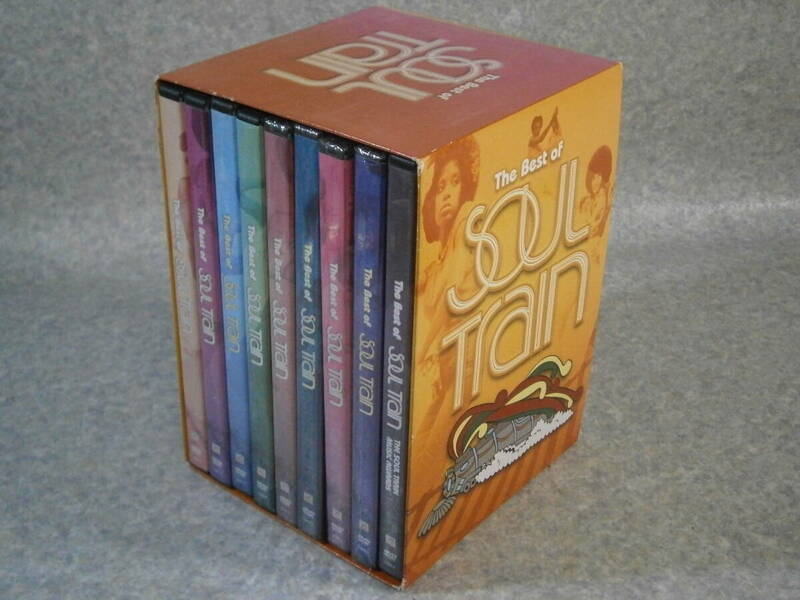 【DVD-BOX】9枚組 輸入盤 The Best of SOUL Train ジェームスブラウン スティービーワンダー ジャクソン5