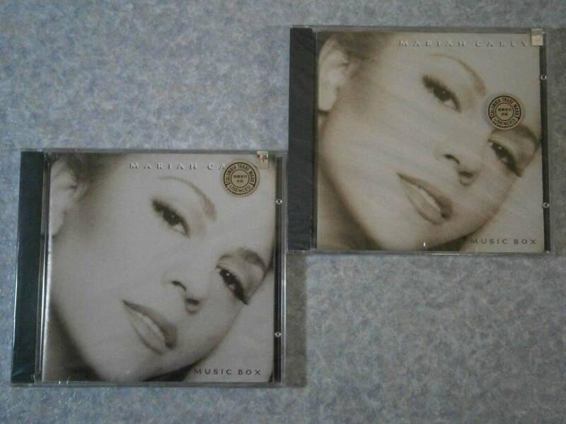 未開封品 CD 2点セット マライア・キャリー/ミュージックボックス Mariah Carey / Music Box 輸入盤
