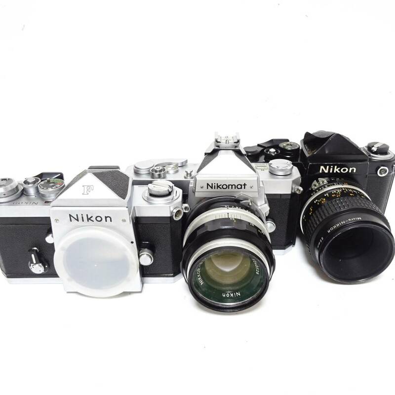 ニコン フィルム一眼カメラ 3個おまとめセット Nikon 動作未確認 ジャンク品 80サイズ発送 KK-2618000-233-mrrz