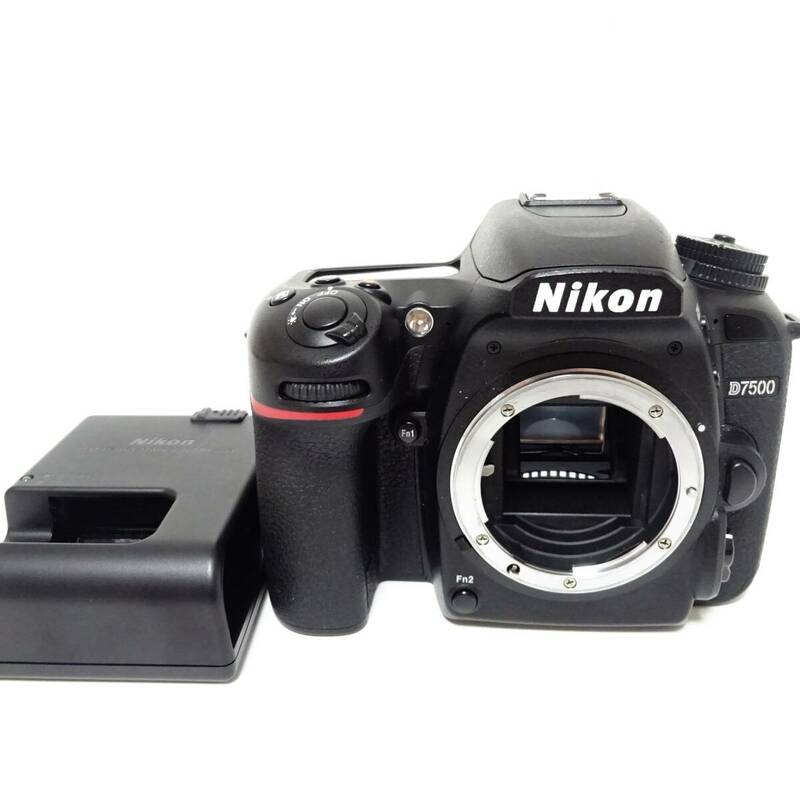 ニコン D7500 デジタル一眼カメラ 本体 Nikon 通電確認済 60サイズ発送 KK-2617828-098-mrrz