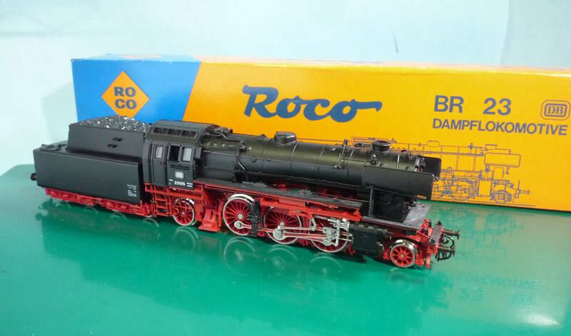 ■HOゲージ「BR23　DB　蒸気機関車（動力車）」ROCO製
