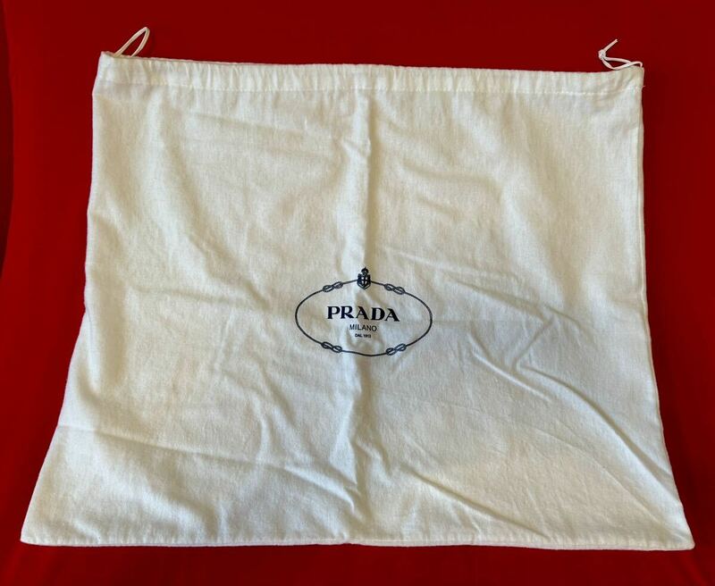 プラダ ★☆ 巾着袋 布製 保存袋 約58㎝×約48㎝ ブランド バッグ保存袋 保管袋 布袋