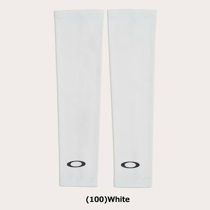 【定価3,300円】オークリー アームカバー (FOS901757-100 WHITE) Essential Arm Cover 24.0 新品値札付 2024新作【OAKLEY正規品】 