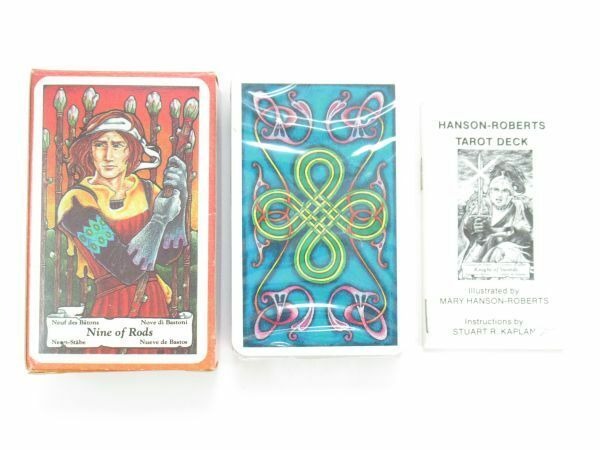 AC 8-3 美品 タロットカード HANSON ROBERTS TAROT DECK Nine Rods ベルギー製