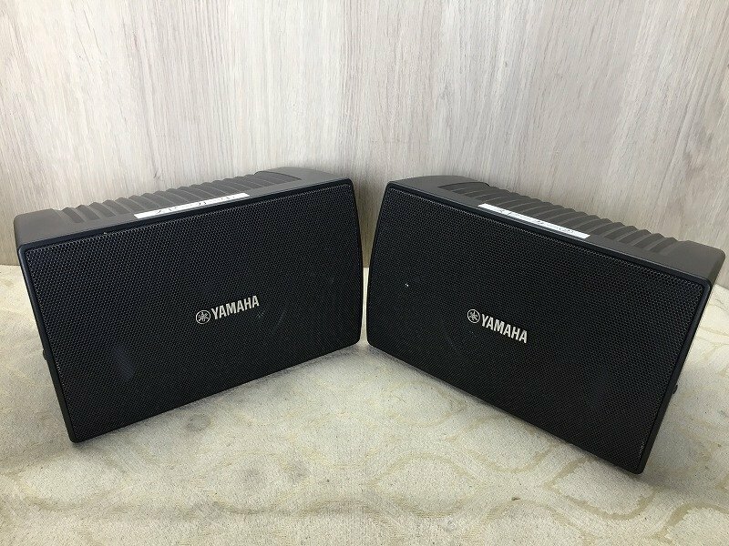 ●送料無料！YAMAHA スピーカー　VS4　ブラック 2個セット 屋内/野外対応【D0402W31F-13】