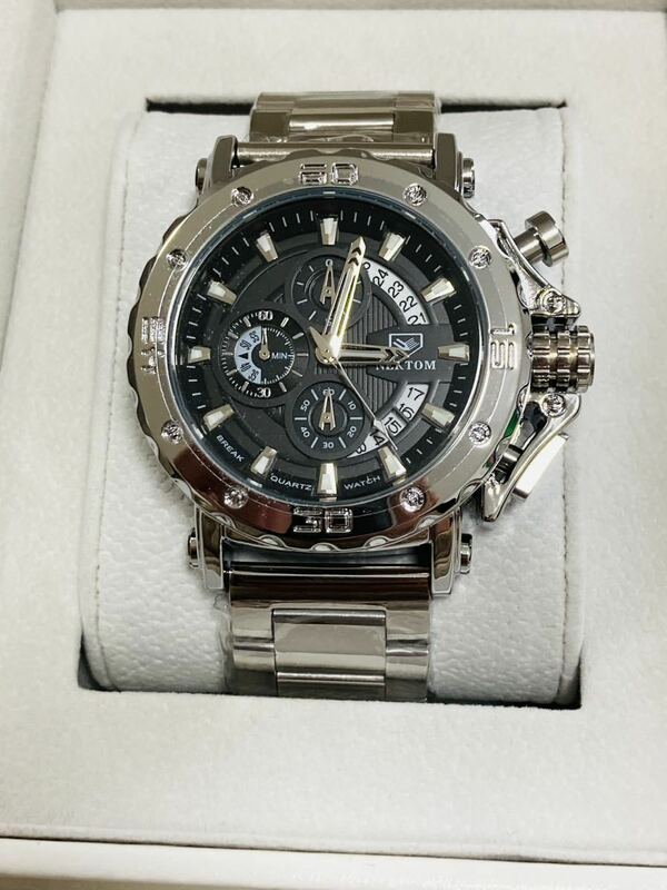 高品質　メンズ腕時計　サーフィン　オマージュ　カジュアルスポーツウォッチ　ステンレスインビクタスチール　防水腕時計　フランクHR2213