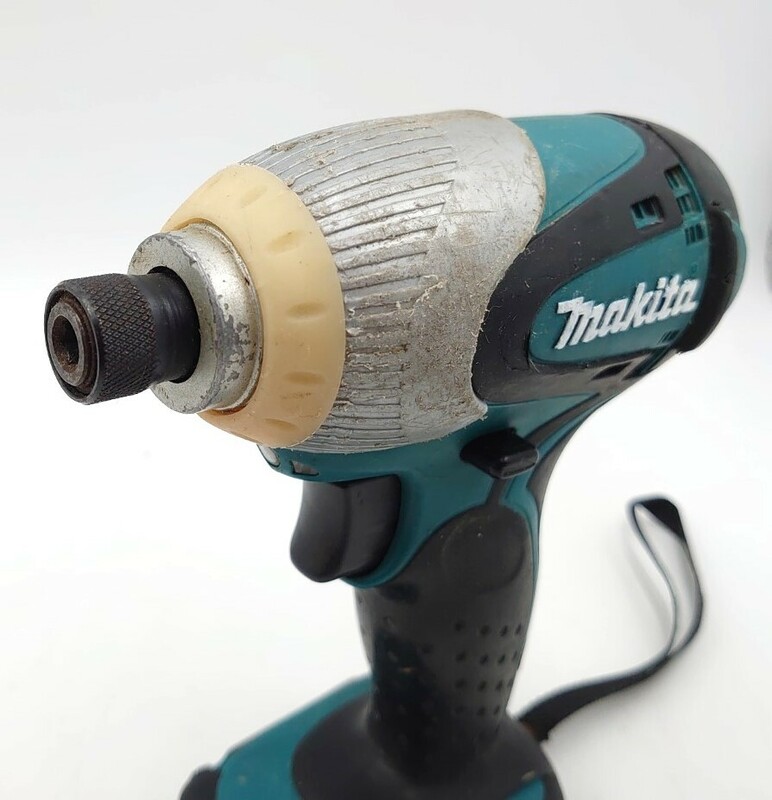 4A644D【動作良好◆本体のみ】マキタ TD131D 14.4V 充電式インパクトドライバ ブルー makita DIY